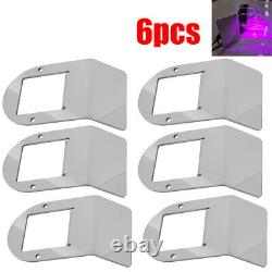 6pcs Stainless Steel Truck Watermelon Under Glow Frame Bracket Shift Mount Only