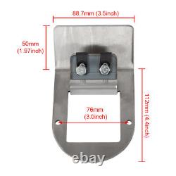 6pcs Stainless Steel Truck Watermelon Under Glow Frame Bracket Shift Mount Only