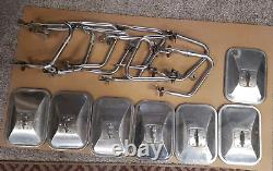 73 77 Ford Truck F150 F250 Tow Mirrors Stainless Oem Ford Script Repair Parts