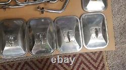 73 77 Ford Truck F150 F250 Tow Mirrors Stainless Oem Ford Script Repair Parts
