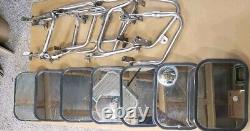 73 77 Ford Truck F150 F250 Tow Mirrors Stainless Oem Ford Script Repair Parts