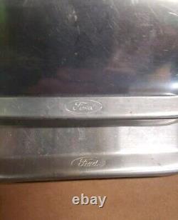73 77 Ford Truck F150 F250 Tow Mirrors Stainless Oem Ford Script Repair Parts