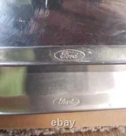 73 77 Ford Truck F150 F250 Tow Mirrors Stainless Oem Ford Script Repair Parts