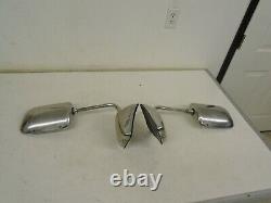 73-87 Chevy GMC Truck GM OEM EXTENDING TOW MIRRORS STAINLESS DOOR MIRRORS LH RH