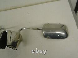 73-87 Chevy GMC Truck GM OEM EXTENDING TOW MIRRORS STAINLESS DOOR MIRRORS LH RH