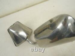 73-87 Chevy GMC Truck GM OEM EXTENDING TOW MIRRORS STAINLESS DOOR MIRRORS LH RH