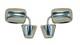 73-91 Chevy Truck Pickup C10 C20 K10 K20 Stainless Steel Door Mirrors Pair Lh&rh
