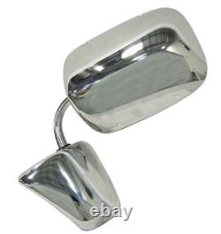 73-91 Chevy Truck Pickup C10 C20 K10 K20 Stainless Steel Door Mirrors Pair Lh&rh