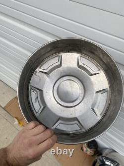 78-91 Ford Truck Dog Dish HUB CAPS 12 Set of 4 withDeep Rears 3/4 ton F250 16