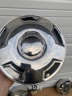 78-91 Ford Truck Dog Dish HUB CAPS 12 Set of 4 withDeep Rears 3/4 ton F250 16