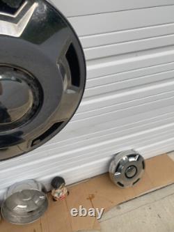 78-91 Ford Truck Dog Dish HUB CAPS 12 Set of 4 withDeep Rears 3/4 ton F250 16