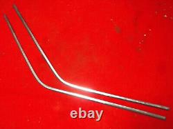 84 85 86 87 88 Toyota Pickup Truck Drip Rail Trim Stainless Steel Molding LH RH
