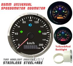 85mm GPS speedometer 200km/h Odometer For Car Truck SUV ATV Motorcycle Boat