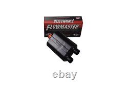 87-97 Ford F-150 Truck Stainless 2.5 Dual Exhaust Kit Flowmaster Super 40