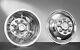 87 Ford F350 16 8 Lug Motorhome Hubcaps Rv Simulators Stainless Steel Truck