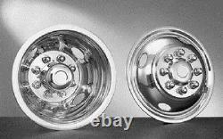 87 ford f350 16 8 lug motorhome hubcaps rv simulators stainless steel truck