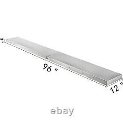 8 Foot Shelf for Concession Window Tabletop Foldable Food Truck Accessories