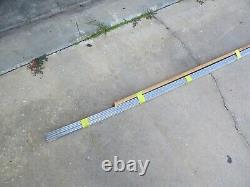 9- 6 1/2' Vintage Chevy Truck Bed Strips Stainless Steel