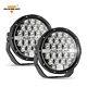 Auxbeam Pair 7 Spot Round Led Work Light Offroad Fog Driving Drl Lamp Suv Truck