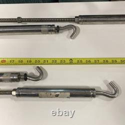 Anchor Guard cushioned truck camper Quick Release tie downs USED stainless steel