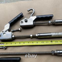 Anchor Guard cushioned truck camper Quick Release tie downs USED stainless steel