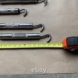 Anchor Guard cushioned truck camper Quick Release tie downs USED stainless steel