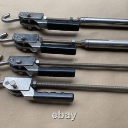 Anchor Guard cushioned truck camper Quick Release tie downs USED stainless steel