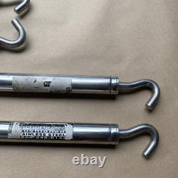 Anchor Guard cushioned truck camper Quick Release tie downs USED stainless steel