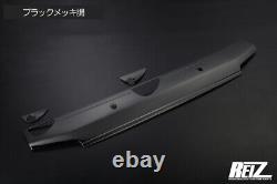 Black Plateds500P/S510P Late Hijet Truck Bonnet Hood Trim/Stainless Steel/Cover/