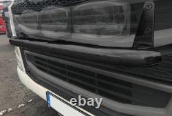 Black Stainless Steel Grill Bar E For DAF XG+ XF Truck Front Tube Accessories