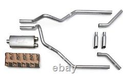 Borla ProXS All-Stainless Mandrel Dual Truck Exhaust Kit for 91-99 GMC Sierra