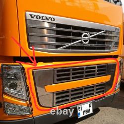 Bottom Grill Chrome S. Steel for Volvo FH3