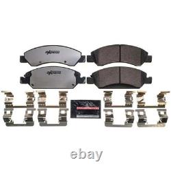 Brake Pad Set PowerStop Z36 Truck Tow Front Z36-1363 Stainless Steel