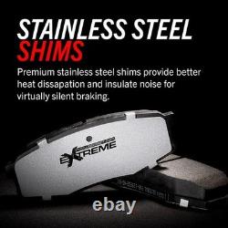 Brake Pad Set PowerStop Z36 Truck Tow Front Z36-1363 Stainless Steel
