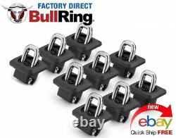 Bull Ring 1001-9 Pk Truck Tie Downs 07-20 Silv-Sierra 15-20 Colorado -Cnyn