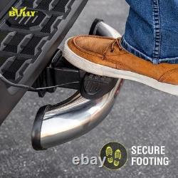 Bully CR-600L Chrome Stainless Steel Universal Fit Truck LED Brake Light Hitc