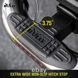 Bully CR-600L Chrome Stainless Steel Universal Fit Truck LED Brake Light Hitc