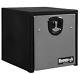 Buyers Product 18x18x18 Black Steel Truck Box With Stainless Steel Door