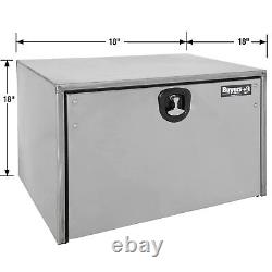 Buyers Product 18x18x18 Stainless Steel Truck Box with Polished SS Door