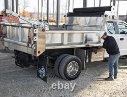 Buyers Product 18x18x36 Black Steel Truck Box with Stainless Steel Door