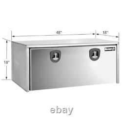 Buyers Product 18x18x48 Stainless Steel Truck Box with Polished SS Door