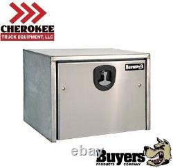 Buyers Products 1702595, 18x18x18 Stainless Steel Truck Box with Polished Door