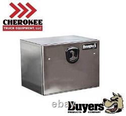 Buyers Products 1702650, 18x18x24 Stainless Steel Truck Box with Mirror Finish