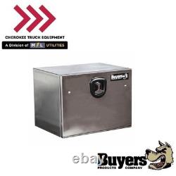 Buyers Products 1702650, 18x18x24 Stainless Steel Truck Box with Mirror Finish