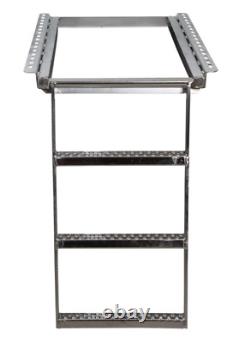 Buyers Products 3-Rung Stainless Steel Retractable Truck Step (5233001)