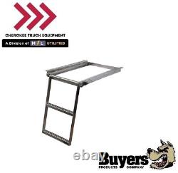 Buyers Products 5232001 2-Rung Stainless Steel Retractable Truck Step