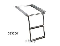 Buyers Products 5232001 2-Rung Stainless Steel Retractable Truck Step