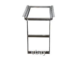 Buyers Products 5232001 2-Rung Stainless Steel Retractable Truck Step
