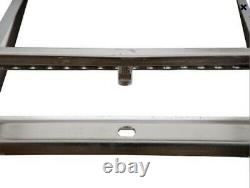 Buyers Products 5232001 2-Rung Stainless Steel Retractable Truck Step
