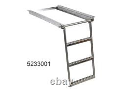 Buyers Products 5233001 3-Rung Stainless Steel Retractable Truck Step